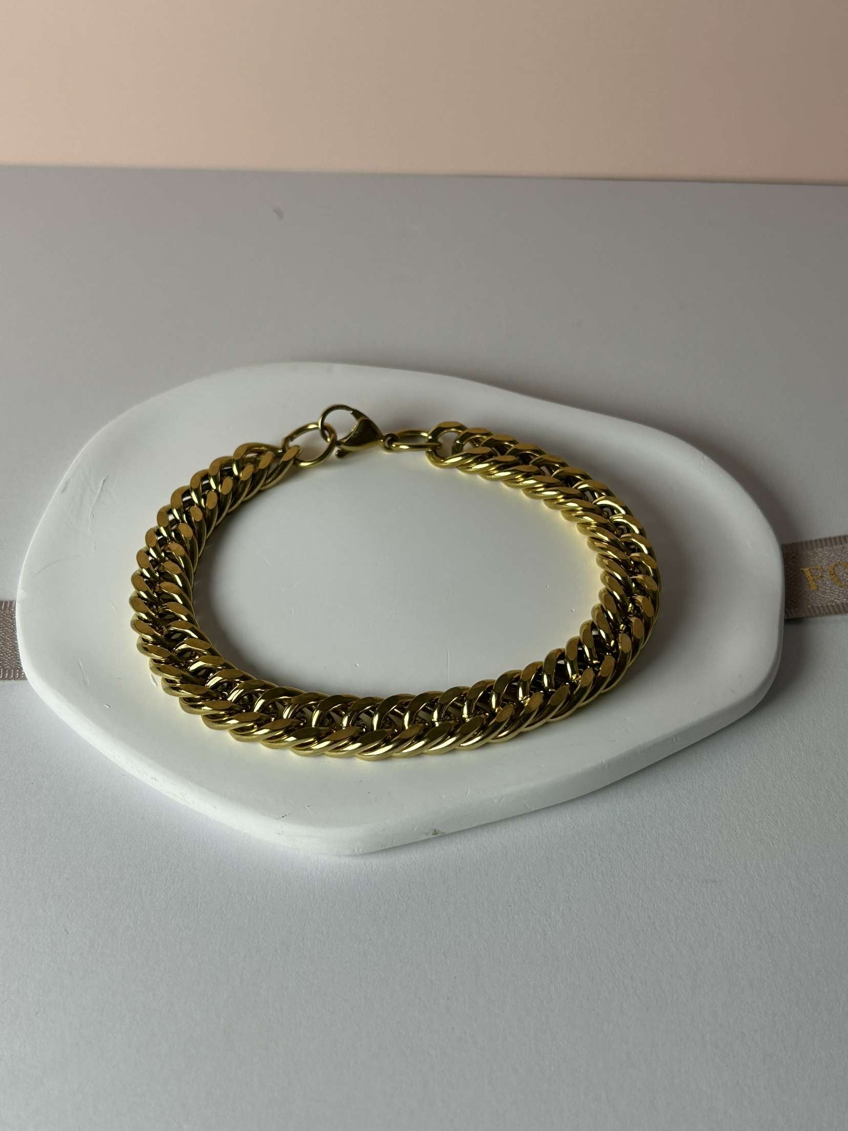 CUBAN | bracelet grosse maille en acier inoxydable